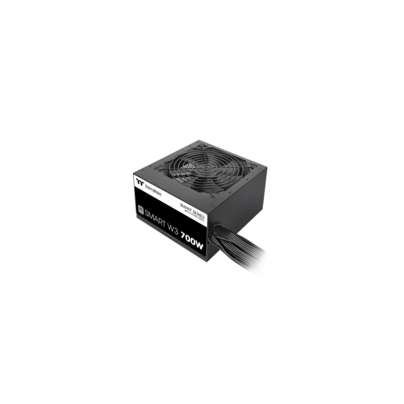 Thermaltake Smart W3 - 700W ATX 3.1 Power Supply - Non-Modular, Black, 120mm FDB Fan, 80 PLUS