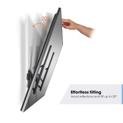 Vogels Tilt TV Wall Mount - TVM3613 - 40-77'' Black — Buy in Cyprus with Fast Delivery