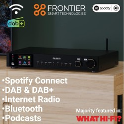 Majority Radio WiFi BT USB FM LineOut Display - FITZWILLIAM 2 - Black — Buy in Cyprus with Fast Delivery