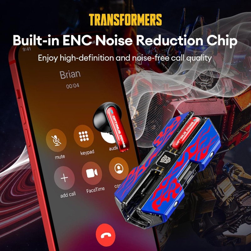 Transformers TWS Earphones - TF-T01 - TWS Earphones — Buy in Cyprus with Fast Delivery