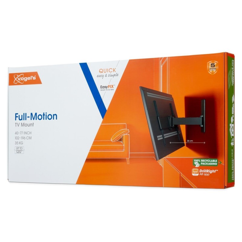 Vogels QUICK TV Wall Mount - TVM1623 - 60x40 Turn 1 arm — Buy in Cyprus with Fast Delivery