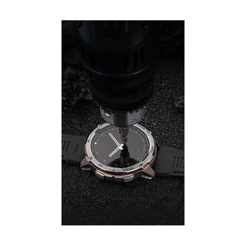 Kospet Rugged Smartwatch GPS Silicone Black - TANK T3 ULTRA 2 - Rugged Smartwatch GPS Silicone Black