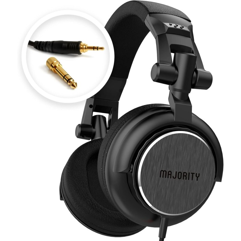 Majority Headphones - STUDIO 1 - Over Ear Headphones for DJ-Gaming-Recording — Buy in Cyprus with Fast Delivery