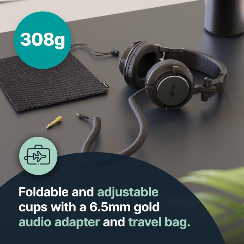 Majority Headphones - STUDIO 1 - Over Ear Headphones for DJ-Gaming-Recording — Buy in Cyprus with Fast Delivery