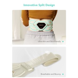 SKG Waist Massager - W9 Pro - Hot Compress-TENS-Vibration-Moxib & APP — Buy in Cyprus with Fast Delivery
