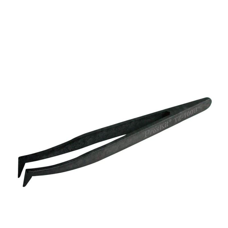 Proskit Tweezers - TZ-100B - Curved Conductive Spring 120mm — Buy in Cyprus with Fast Delivery