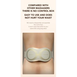 SKG Waist Massager - W7 Pro - Hot Compress-TENS — Buy in Cyprus with Fast Delivery