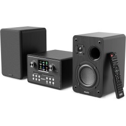 Majority Mini HiFi - HOMERTON - 2xSpeakers CD BT USB FM iRadio 60W Black — Buy in Cyprus with Fast Delivery