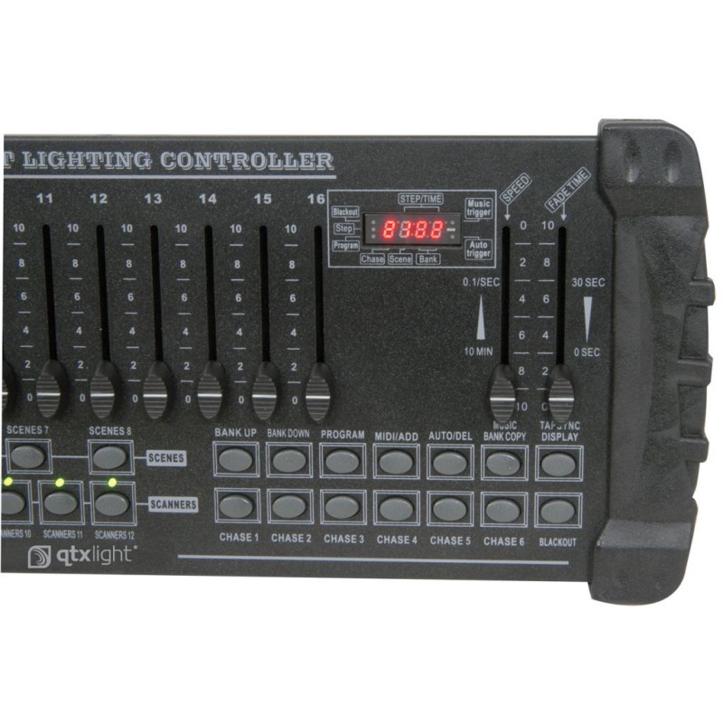 QTX Light DMX Controller - DM-X16 - 192 Channel DMX Controller — Buy in Cyprus with Fast Delivery