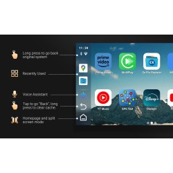MINIX Car Android Media Hub - CA480 - 8GB 128GB SD SIM CarPlay Android Auto — Buy in Cyprus with Fast Delivery