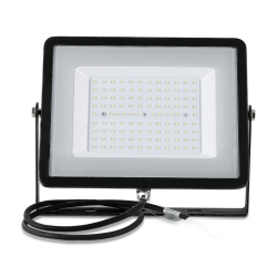 V-TAC LED Floodlight - 21414 - 100W CW 6500K IP65 Black — Buy in Cyprus with Fast Delivery