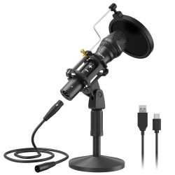 Maono Microphone - HD300T - Dynamic Desktop USB XLR Microphone — Buy in Cyprus with Fast Delivery
