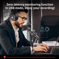 Maono Microphone - HD300T - Dynamic Desktop USB XLR Microphone — Buy in Cyprus with Fast Delivery