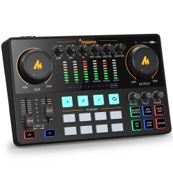 Maono Advanced Streaming Audio Mixer Console - AME2 - Advanced Streaming Audio Mixer Console