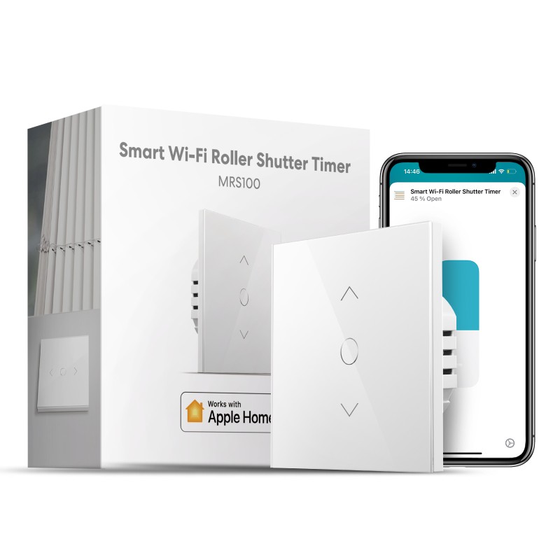 Meross HomeKit Smart Wi-Fi Roller Shutter - MRS100HK-EU - 5A — Buy in Cyprus with Fast Delivery