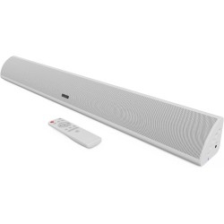 Majority Soundbar - SNOWDON II - 2.1 Soundbar with Built In Subwoofer 120W BT & Optical White (UK)