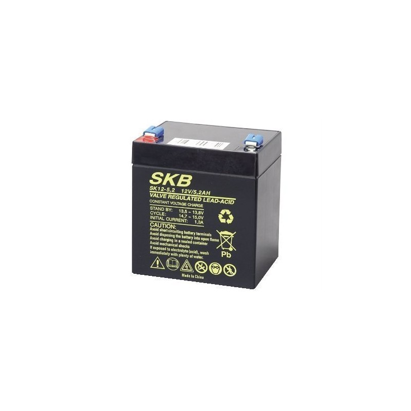 SKB Lead Acid Battery 12V 5.2AH - SK12-52 - Lead Acid Battery 12V 5.2AH — Buy in Cyprus with Fast Delivery
