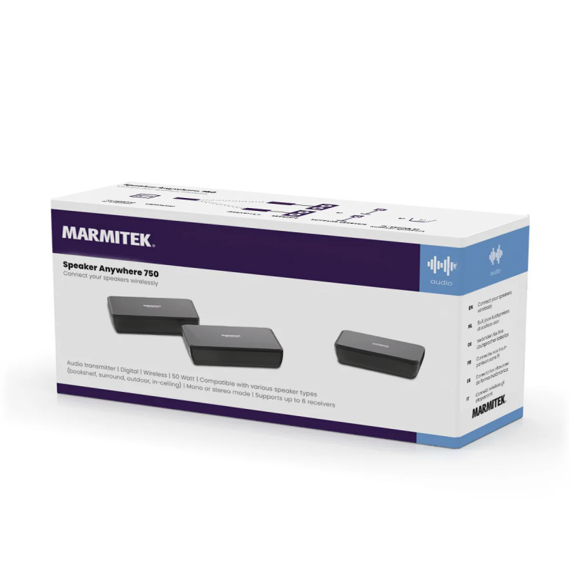 Marmitek Wireless Speaker Connection Speaker - Anywhere 750 - Wireless — Buy in Cyprus with Fast Delivery