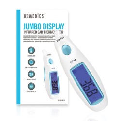 HoMedics Jumbo Display Ear Thermometer - TE-101 - Jumbo Display — Buy in Cyprus with Fast Delivery