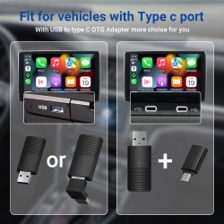 MINIX Car Wired to Wireless CarPlay USB Dongle - CP86 - Wired to Wireless CarPlay USB Dongle