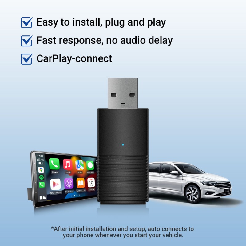 MINIX Car Wired to Wireless CarPlay USB Dongle - CP86 - Wired to Wireless CarPlay USB Dongle