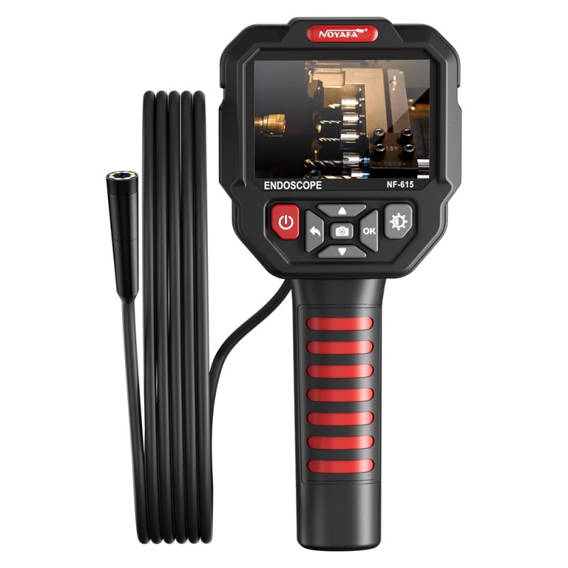 Noyafa Endoscope Camera - NF-615 - 3.5-inch IPS Screen, 1080P Resolution, IP67 Waterproof Lens & 5m Flexible Cable