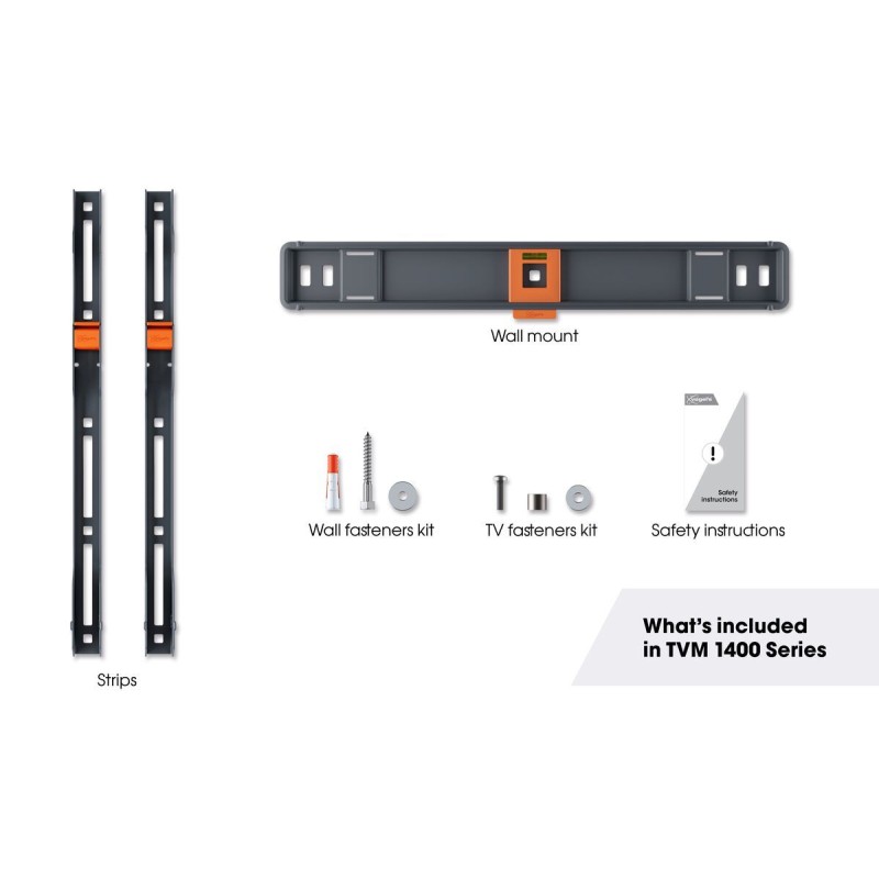 Vogels TV Wall Mount - TVM1403 - Fixed 32-77'' Black — Buy in Cyprus with Fast Delivery