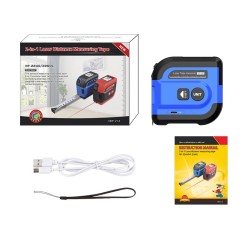 Noyafa Laser Tape Measurement Tool - NF-2260L - with Digital Display and 60m Range — Buy in Cyprus with Fast Delivery