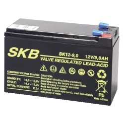 SKB Lead Acid Battery - SK12-9 - Lead Acid Battery 12V 9.0AH — Buy in Cyprus with Fast Delivery