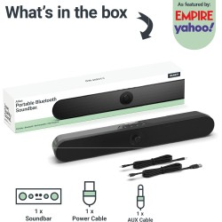 Majority ATLAS PC Soundbar - 20W BT & USB — Buy in Cyprus with Fast Delivery