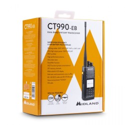 Midland Dual Band VHF UHF Amateur Radio 10W - CT990-EB - Dual Band VHF UHF Amateur Radio 10W