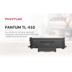 Pantum Toner Cartridge - TL-410 - 1500 Pages — Buy in Cyprus with Fast Delivery