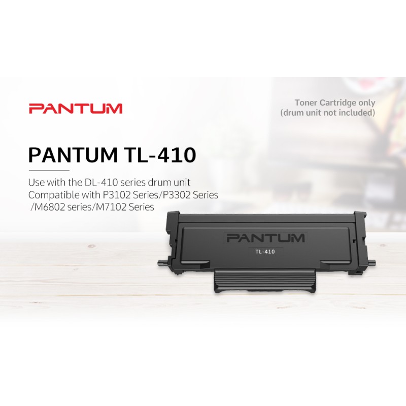 Pantum Toner Cartridge - TL-410 - 1500 Pages — Buy in Cyprus with Fast Delivery