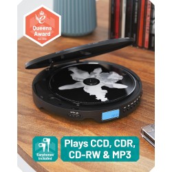Majority Portable CD Player Oakcastle - CD10 - Incl. Earphones, 2x AA Line out — Buy in Cyprus with Fast Delivery