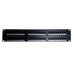 DigitMX NETPRO Patch Panel - NP-CPP48C6 - 48Port CAT6 Patch Panel — Buy in Cyprus with Fast Delivery