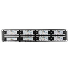 DigitMX NETPRO Patch Panel - NP-CPP48C6 - 48Port CAT6 Patch Panel — Buy in Cyprus with Fast Delivery