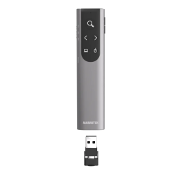 Marmitek Wireless Presentation Remote with Digital Pointer, Zoom & Air Mouse USB-C A WPR 400