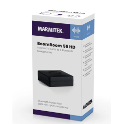 Marmitek Bluetooth Transmitter - BoomBoom 55 HD - Multipair AptX Optical port — Buy in Cyprus with Fast Delivery