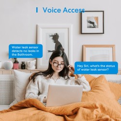 Meross HomeKit Smart Water Leak Sensor - MS400HK-UK - HomeKit — Buy in Cyprus with Fast Delivery