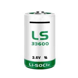 Saft Lithium D Battery Thionyl Chloride 17000mAh (1pc) - LS33600 - D Battery Thionyl Chloride 17000mAh (1pc)