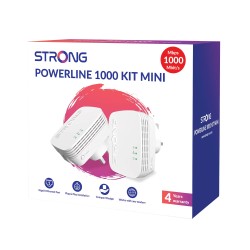 Strong Powerline Kit - POWERL1000DUOMINIUK - AV1000 Mini 1000Mbps UK — Buy in Cyprus with Fast Delivery