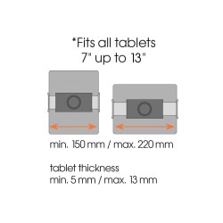 Vogels Tablet Wall Mount - TMS1010 - Fixed 7-13'' — Buy in Cyprus with Fast Delivery