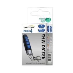 Unitronic RF Remote - POCKET4 - Universal Self-learning 4 channels — Buy in Cyprus with Fast Delivery