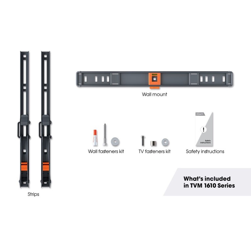 Vogels TV Wall Mount 40-77'' Black - TVM1613 - Tilt — Buy in Cyprus with Fast Delivery