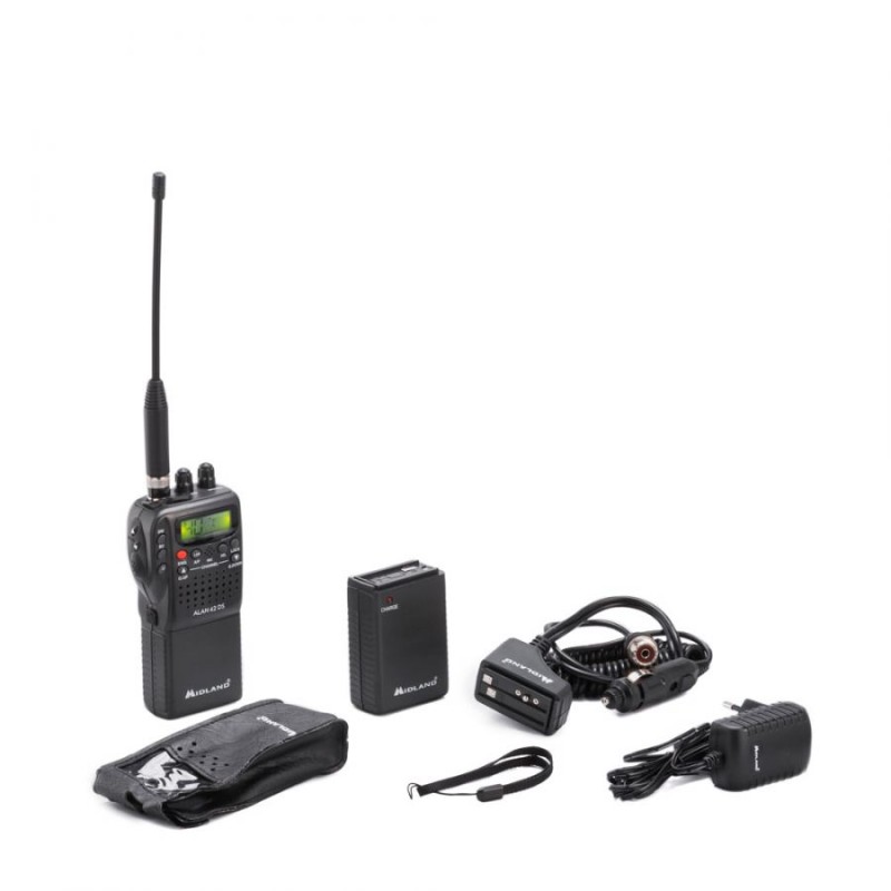 Midland Alan Handheld Radio Transceiver - 42DS - AM FM — Buy in Cyprus with Fast Delivery
