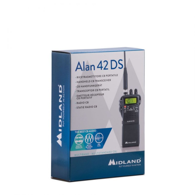 Midland Alan Handheld Radio Transceiver - 42DS - AM FM — Buy in Cyprus with Fast Delivery