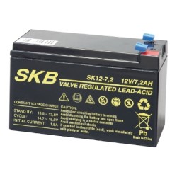 SKB Lead Acid Battery - SK12-7.2 - 12V 7.2AH 150W — Buy in Cyprus with Fast Delivery
