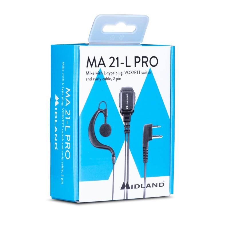 Midland Earphones - MA21-L - Pro Earphones for XT G5 G7 G9 — Buy in Cyprus with Fast Delivery