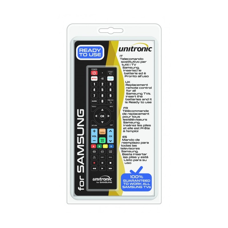 Unitronic TV Replacement Remote Control - Samsung — Buy in Cyprus with Fast Delivery