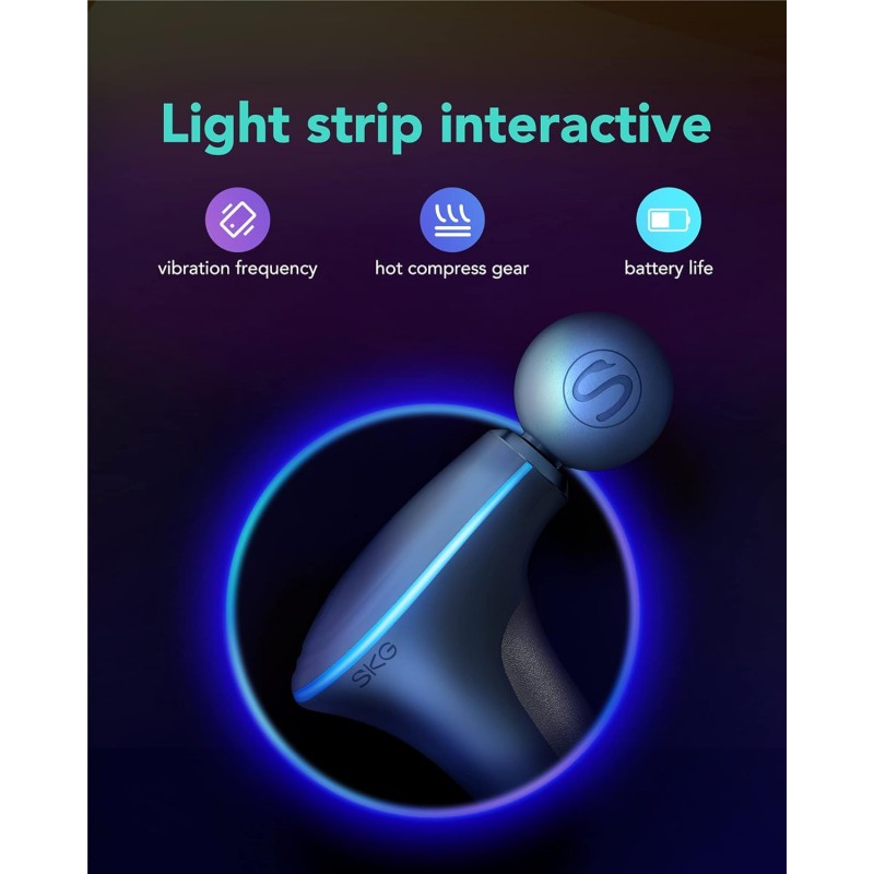 SKG Body Gun Massager - F5-EN - Mini Grey — Buy in Cyprus with Fast Delivery